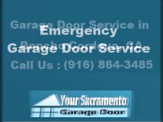 Garage Door Service in Rancho Cordova, CA