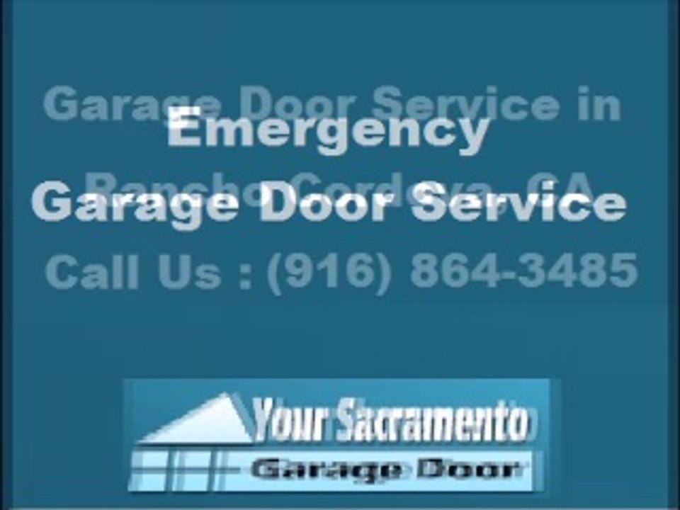 Garage Door Service in Rancho Cordova, CA