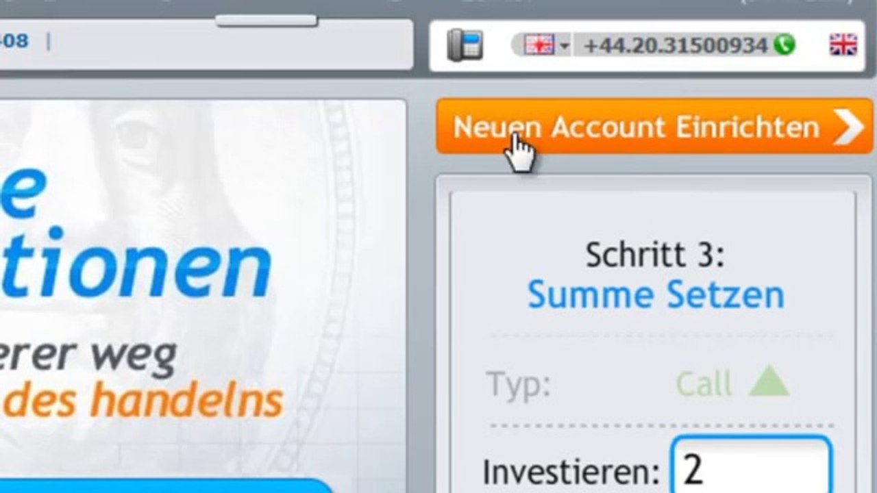 Die Binäre Optionen Strategie  Zum Geld Verdienen