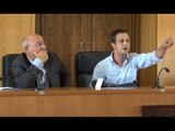 Gricignano (CE) - Incontro pre-corteo contro la puzza, tensione in aula (07.09.14)