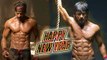 'Happy New Year': Shah Rukh Khan Flaunts Eight-Pack Abs