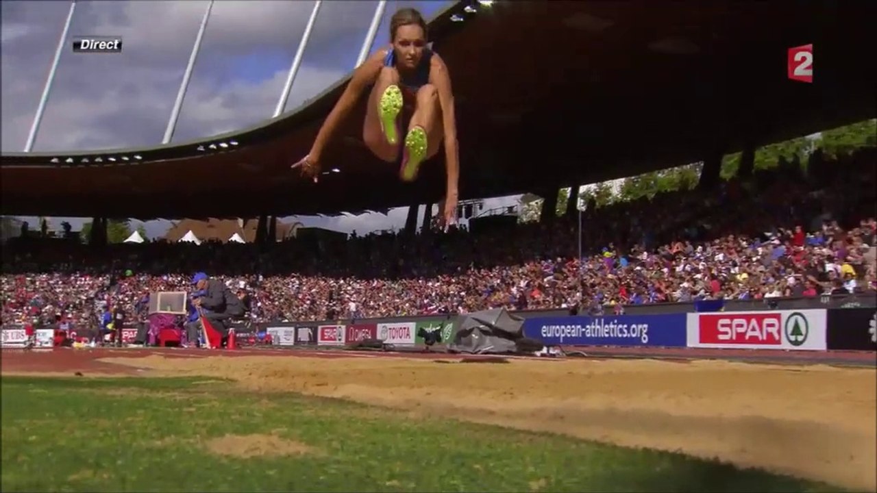 ChE athlétisme 2014, finale triple saut F