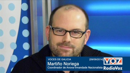 Martiño Noriega en Voces de Galicia [RadioVoz][09/09/2014]