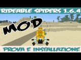 Minecraft Mods RIDEABLE SPIDERS 1.6.4   Installazione by RapaGames