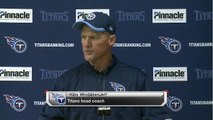 Tennessee Titans postgame press conference