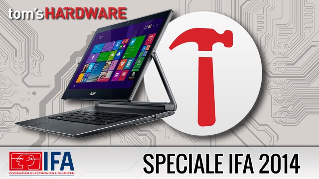 IFA 2014 - ASPIRE R13 CONVERT, nuovo Notebook/Tablet Acer