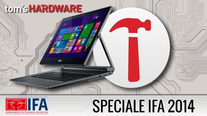 IFA 2014 - ASPIRE R13 CONVERT, nuovo Notebook/Tablet Acer