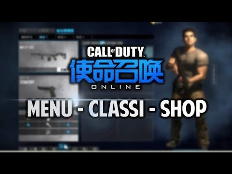 COD ONLINE Menù, Crea Una Classe e Shop CYBORG...
