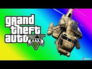 [GTA5 FUNNY EPICO] Delirio sul CAMION VOLANTE a LOS SANTOS