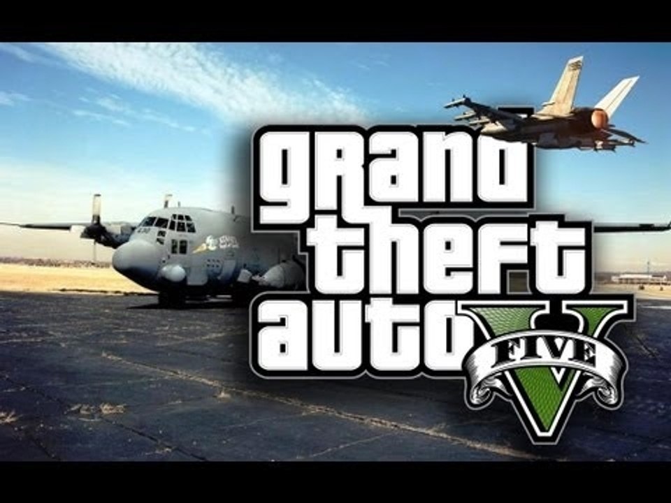 GTA 5: Tutti i mezzi militari senza polizia! AC130 + CARROARMATO [SENZA ATTIVARE TRUCCHI]