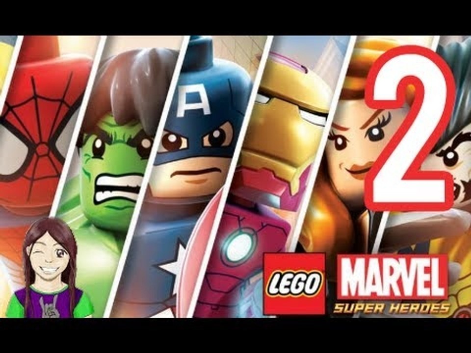 Marvel Lego Super Heroes Gameplay Hulk & Iron M...