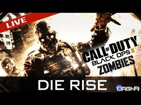 DLC: Die rise Live #1 [Gameplay] - Black Ops 2 Zombies by Black