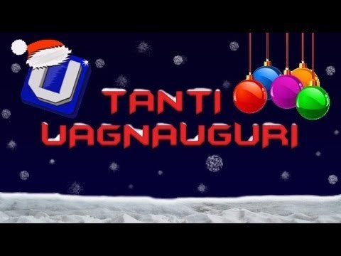 Tanti auguri di buon Natale e felice anno nuovo dal team Uagna