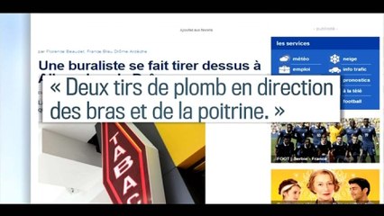 Drôme: une buraliste braquée par "des jeunes qui n'ont rien à perdre"