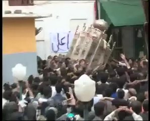 21 Ramzan Hazrat Ali AS Tazia Procession 2012 Lahore.