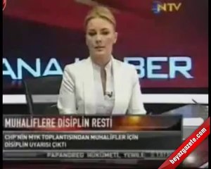 Sonay Dikkaya NTV Spikerinden Gaf
