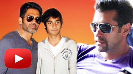 Salman Khan GODFATHER For Suniel Shetty’s Son Ahaan !