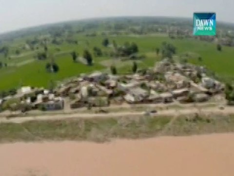 PM Nawaz visits rain, flood-affected areas Kashmir