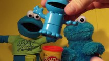 5 Cookie Monsters, Hokey Pokey Cookie Monster , Count 'n Crunch Cookie Monster, Chef Cookie Monster