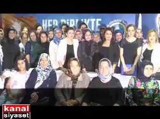 AK PARTİ KADIN KOLARI BASINLA BİRARAYA GELDİ