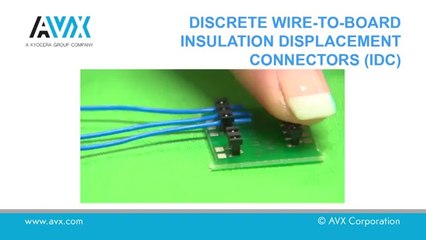 How to Insert a Wire into an IDC Using a Hand Insertion Tool