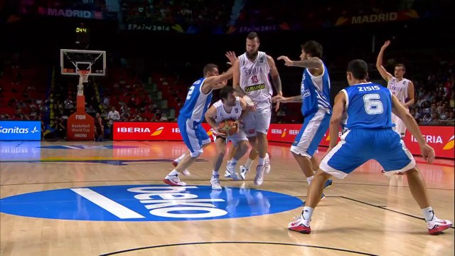 Serbia v Greece - Best Action - 2014 FIBA Basketball World Cup
