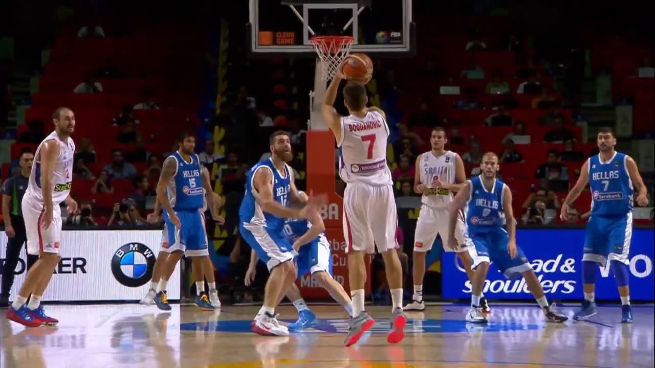 Serbia v Greece - Best Shot - 2014 FIBA Basketball World Cup