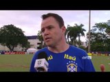 Andrey Lopes explica como foi o treino em campo reduzido antes da Seleção deixar Miami