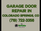 Garage Door Repair in Colorado Springs CO