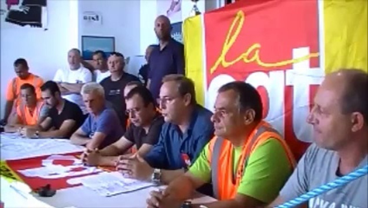 Danger sur le port de Bastia