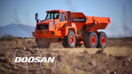 Doosan Articulated Dump Trucks Deliver