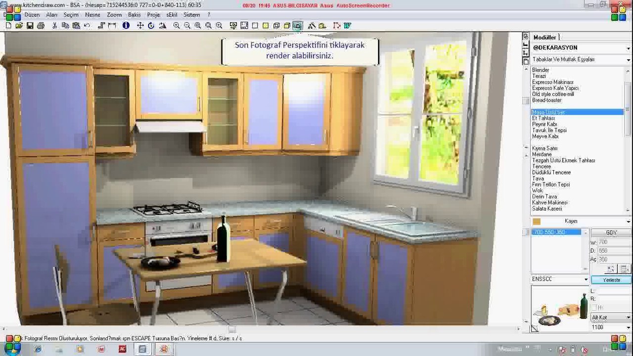 KitchenDraw Eğitim-1
