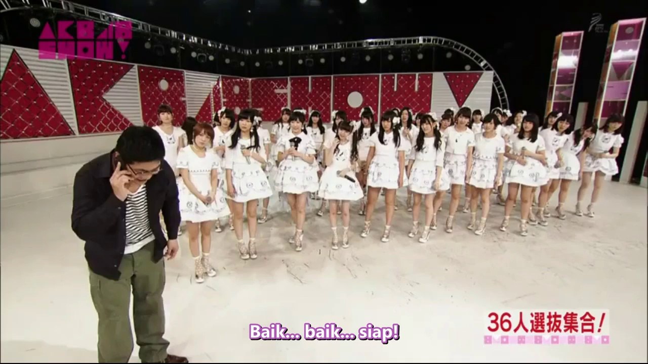 [SUB INDO] Berkumpulnya 36 Anggota Senbatsu  (AKB48 140524)