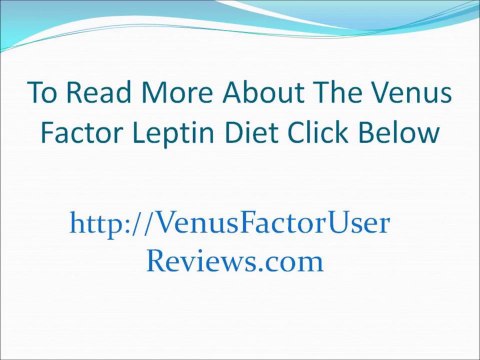 Venus Factor Leptin Diet Venus Factor User Reviews Best Venus Factor Diet Plan1
