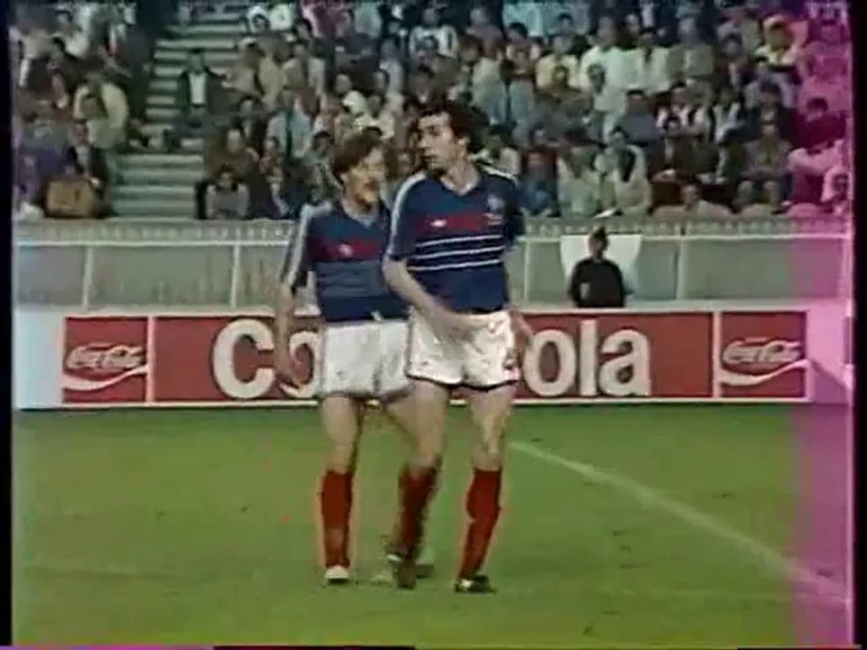 FRANCE - DANEMARK  1984  2E
