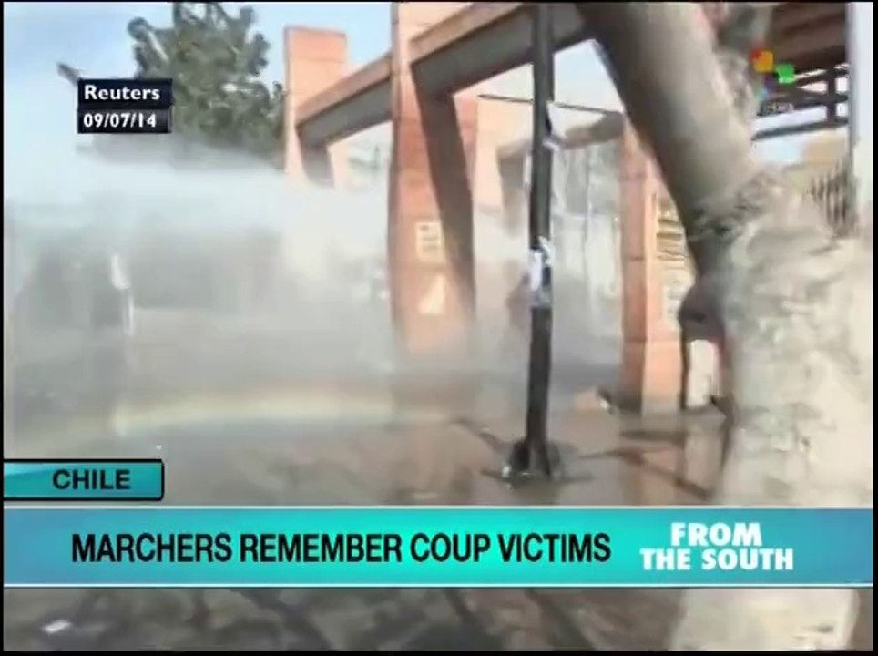 Thousands march in Chile to commemorate coup victims