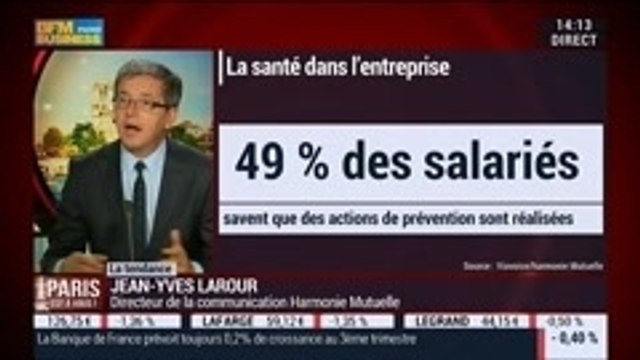 La tendance du moment: L'entreprise et la santé des salariés, dans Paris est à vous – 08/09
