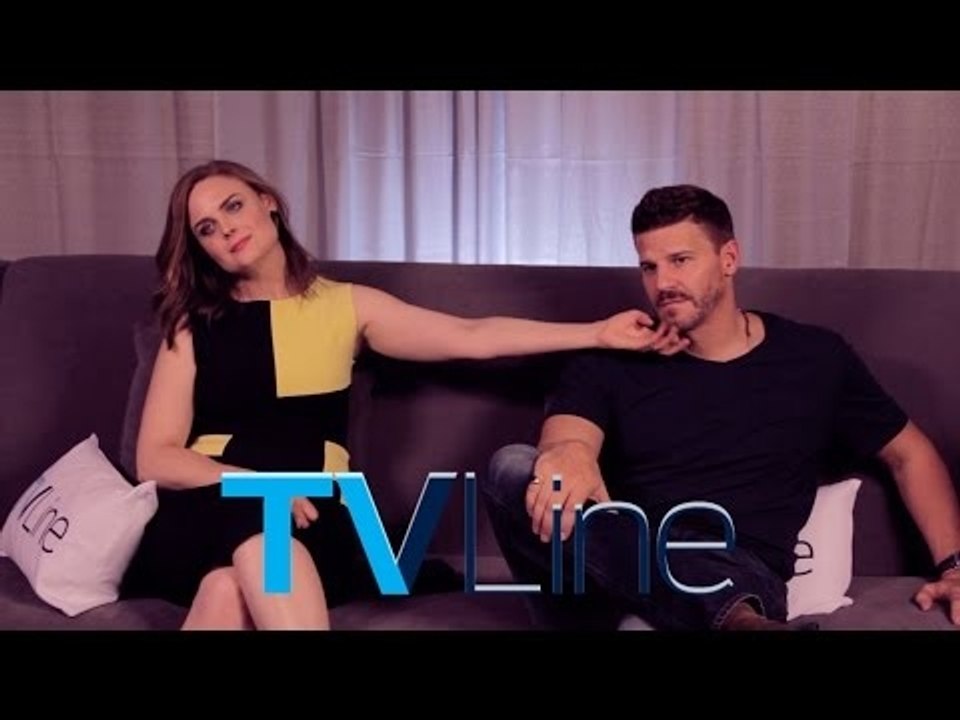 "Bones" Stars Emily Deschanel & David Boreanaz...