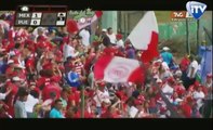 HomeRun de Juan Carlos Gamboa de Diablos Rojos del Mexico 07-09-2014