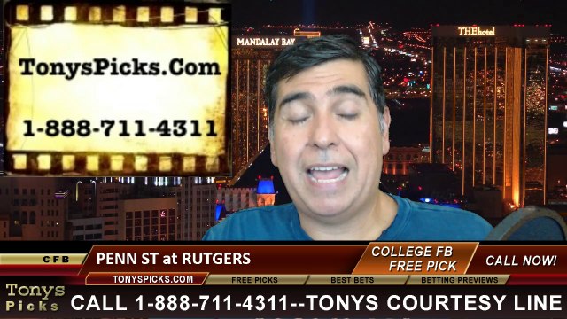 Rutgers Scarlet Knights vs. Penn St Nittany Lions Pick Prediction NCAA College Football Odds Preview 9-13-2014
