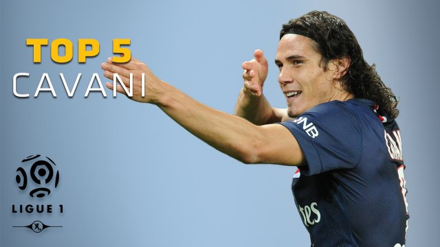 Edinson Cavani - Top 5 Buts - Ligue 1 / Paris Saint-Germain