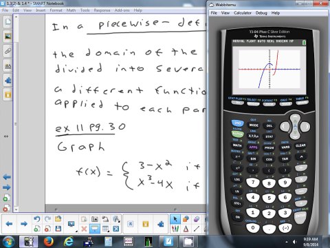 1.3(2) & 1.4 Functions & Inequalities 9-8-14