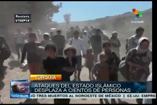 Irak: miles de yazidíes huyen de los yihadistas de Daésh