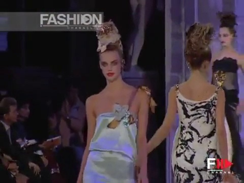 "Christian Lacroix" Spring Summer 2005 Paris 3 of 6 Haute Couture by Fashion Channel