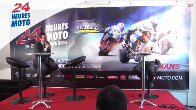 24 Heures Moto 2014 - Conférence de presse