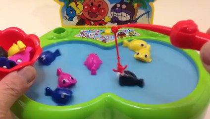 Anpanman Fishing Toy Game アンパンマン さかなつりアイランド