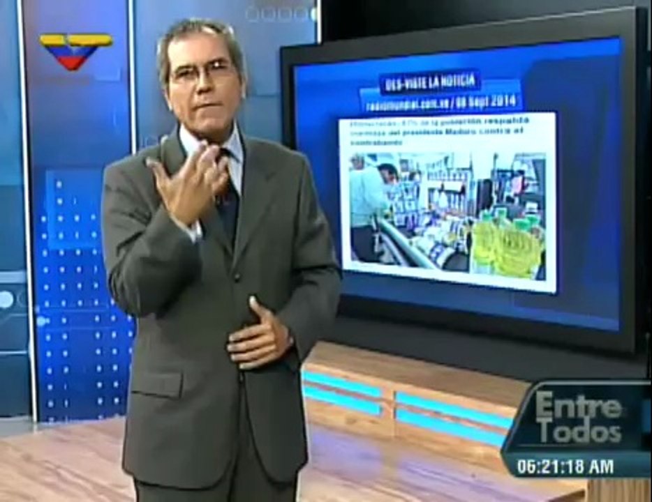(Vídeo) Entre Todos con Luis Guillermo García del 08.09.2014 (2/7)