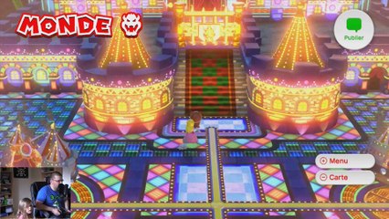 Super Mario 3D World Découverte/Gameplay [Cam com FR] HD 1080