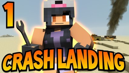 Minecraft Crash Landing [Ep.1] - Salvage ALL the things!