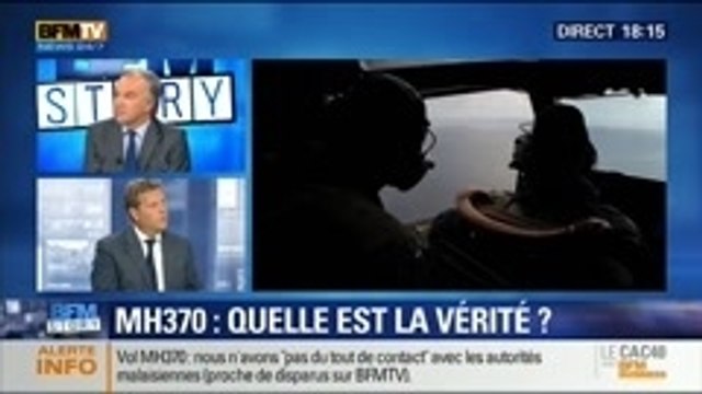 BFM Story: Disparition du vol MH370: Ghyslain Wattrelos veut faire éclater la vérité - 08/09